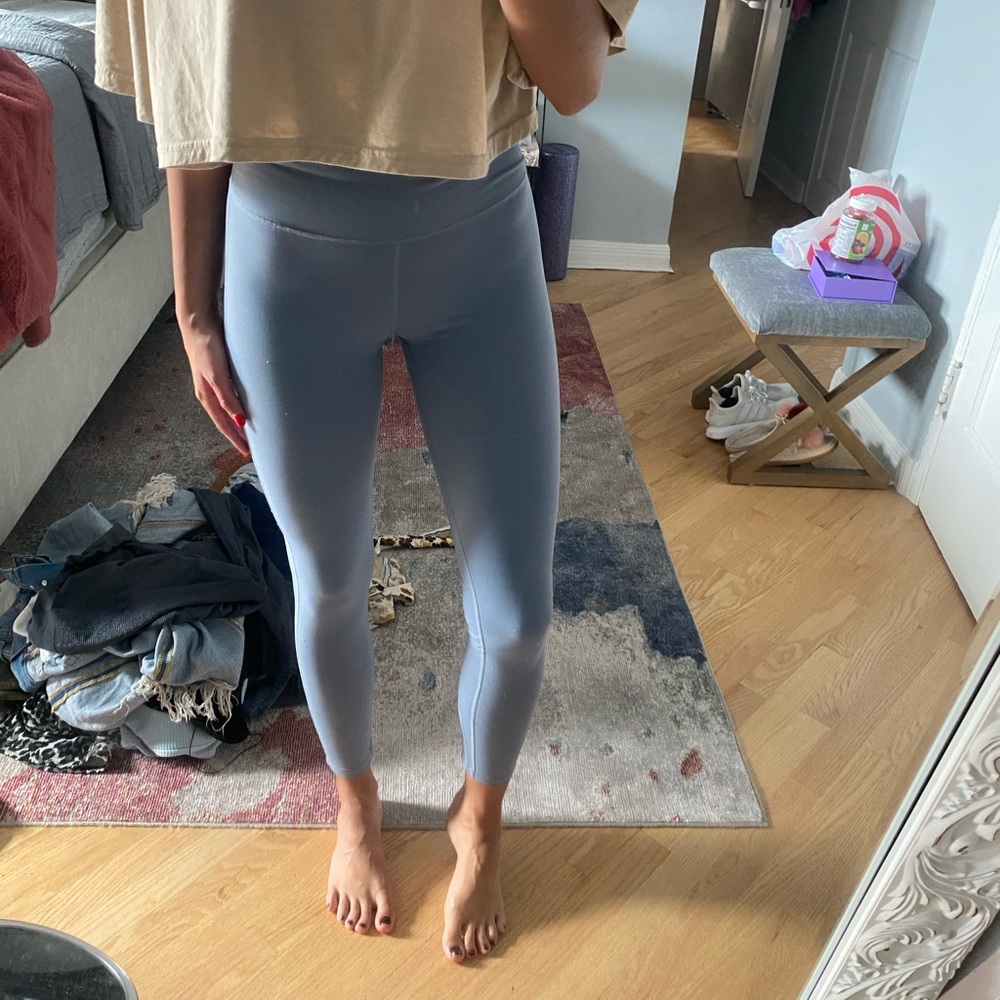 Light blue high waisted legging